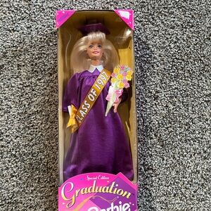 Barbie Graduation Doll in Purple Gown